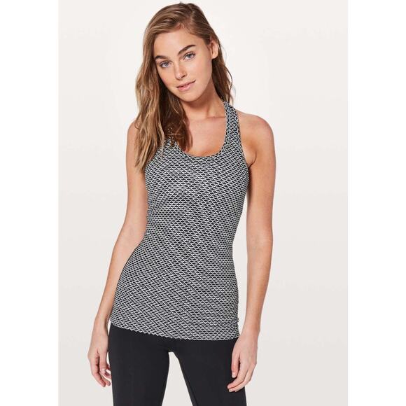 Lululemon Cool Racerback II *Nulu – Monochromic Black - Picture 1 of 7